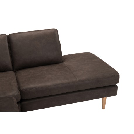 Hjort Knudsen – Classic tremmehjørnesofa med open ende Venstrevendt