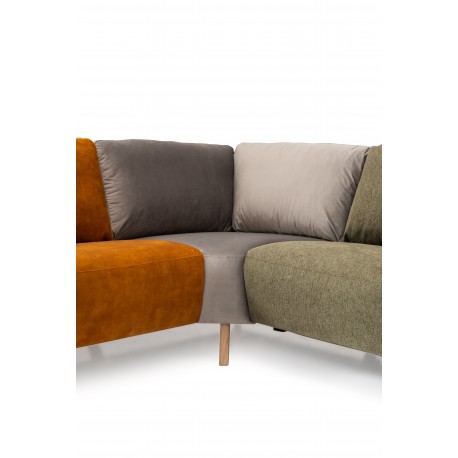 Hjort Knudsen Copenhagen flerfarvet sofa U-sofa - Højrevendt Multifarvet