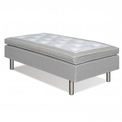 Samsø Boxseng 90 x 200 cm med Topmadras