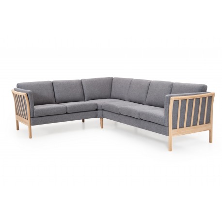 Hjort Knudsen – Classic tremmehjørnesofa