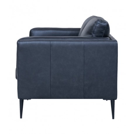 Valencia 2 pers. sofa læder Sort