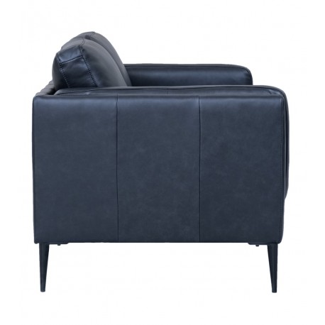 Valencia 2 pers. sofa læder Sort
