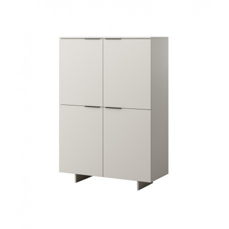 Kommode ALMA KOM 4D sand Beige (cashmire)