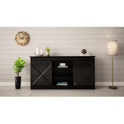 GRANERO kommode mat Sort/ blank Sort