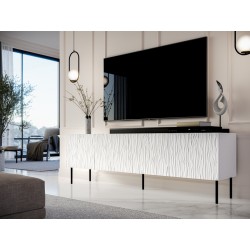 JUNGLE TV bord Hvid mat/Hvid mat