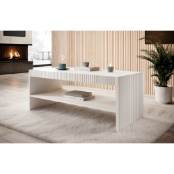 PAFOS sofabord 120cm - Hvid