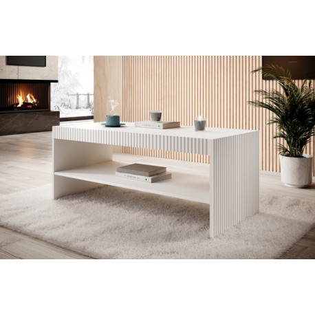 PAFOS sofabord 120cm - Hvid