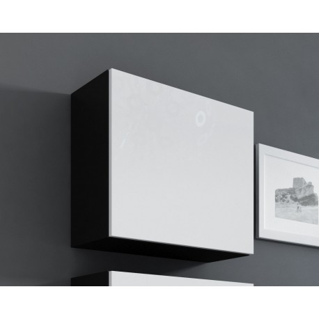 Veroni XL U-Lædersofa Creme og Sort Venstrevendt Veroni XL U-Lædersofa Creme og Sort Venstrevendt