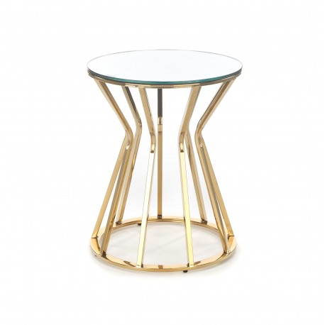 AFINA S, sofabord, spejl / guld