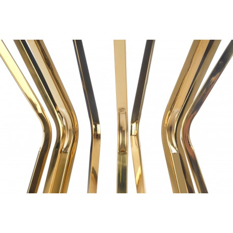 AFINA S, sofabord, spejl / guld