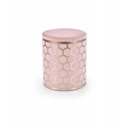 AQUA puf - Rosa, sølv