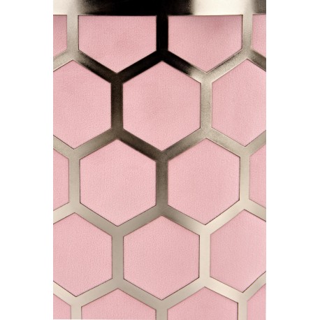 AQUA puf - Rosa, sølv