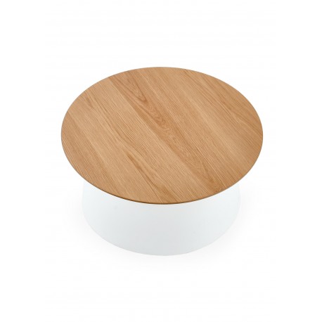 AZZURA, sofabord, Naturlig / Hvid