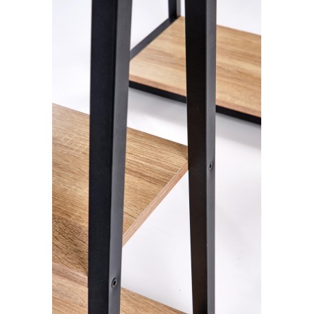 B44 skrivebord Sonoma eg. / Sort