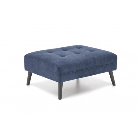 CORNELIUS Sovesofa med skammel - blå stof
