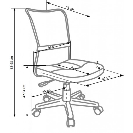 DINGO stol - limegrøn