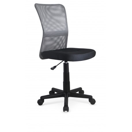 DINGO kontorstol - Grå/Sort