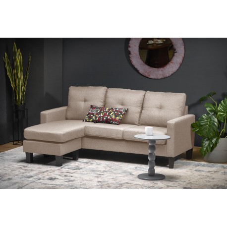 GERSON sofa med osmannisk, - Beige