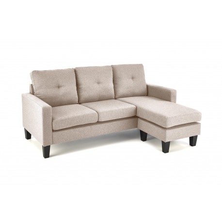 GERSON sofa med osmannisk, - Beige