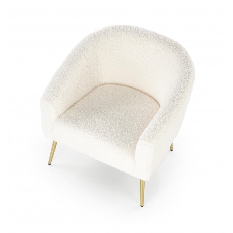 GRIFON fritidslænestol Creme / guld