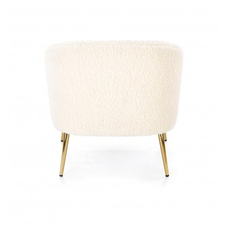 GRIFON fritidslænestol Creme / guld