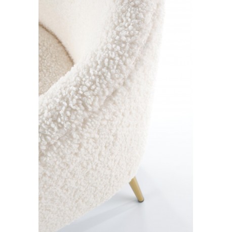 GRIFON fritidslænestol Creme / guld