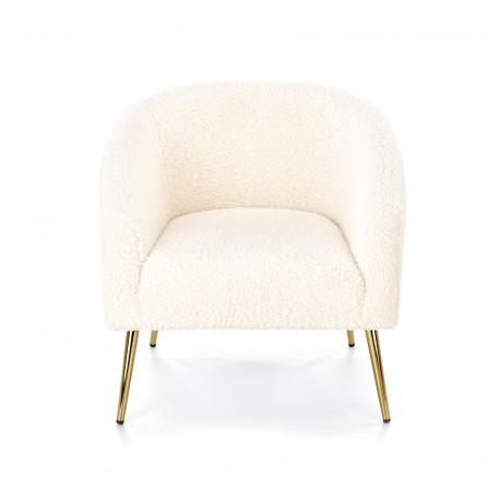 GRIFON fritidslænestol Creme / guld