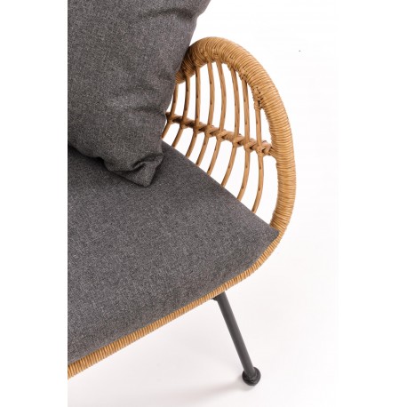 IKARO XL sofa - Naturlig/Grå