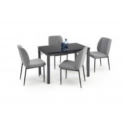 JASPER sæt bord + 4 Spisebordsstole
