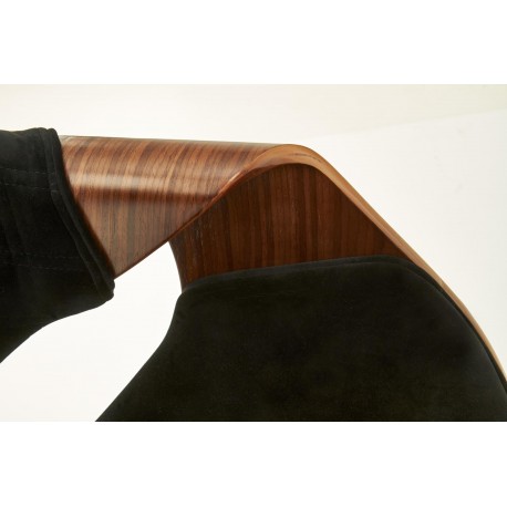 K396 Spisebordsstol Valnød / Sort