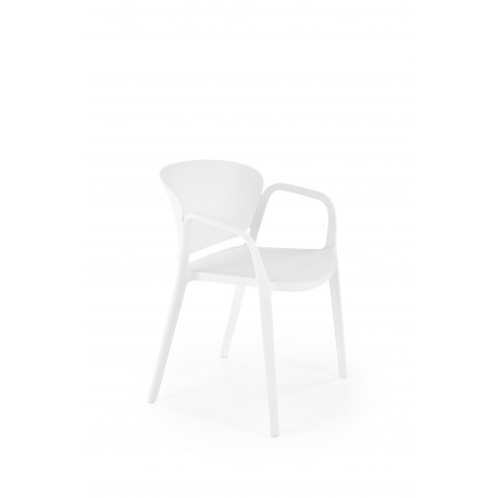 K491 Spisebordsstol - Hvid