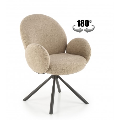 K498 Spisebordsstol - Cappuccino