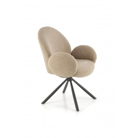 K498 Spisebordsstol - Cappuccino