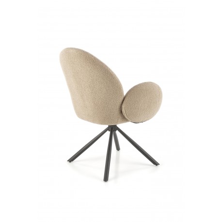 K498 Spisebordsstol - Cappuccino