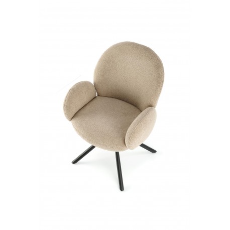 K498 Spisebordsstol - Cappuccino