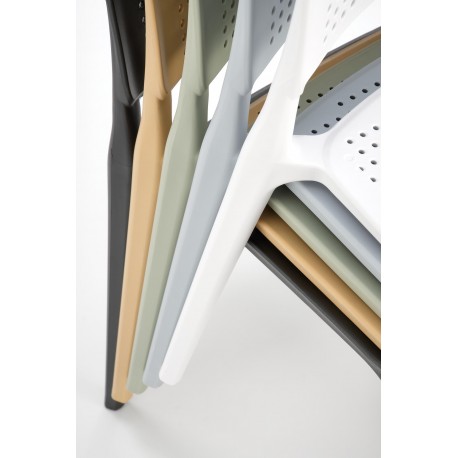 K514 Spisebordsstol - Lyseblå