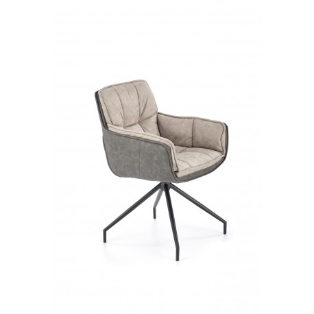 K523 Spisebordsstol - Grå / MørkeGrå