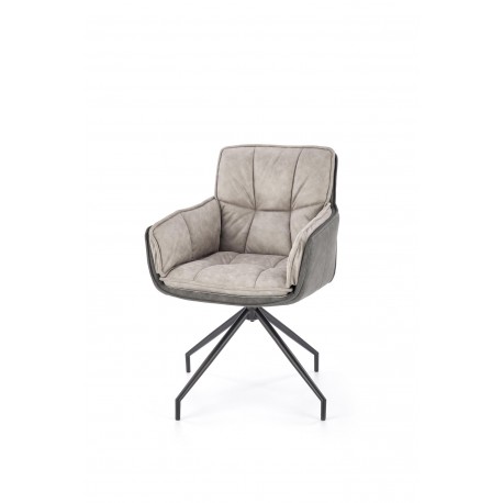 K523 Spisebordsstol - Grå / MørkeGrå