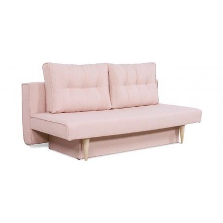 Vega sovesofa - 187 X 90 cm - Rosa Portland 79 / Beige Portland 21