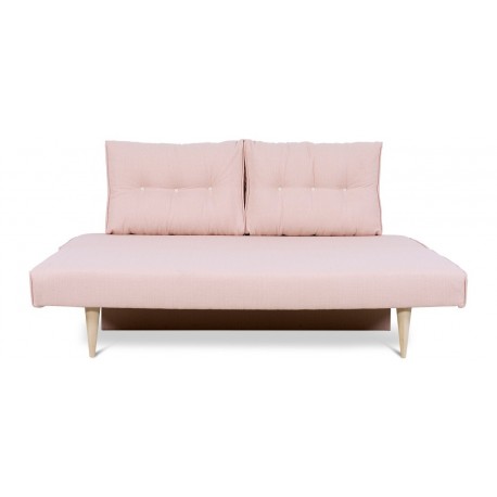 Vega sovesofa - 187 X 90 cm - Rosa Portland 79 / Beige Portland 21