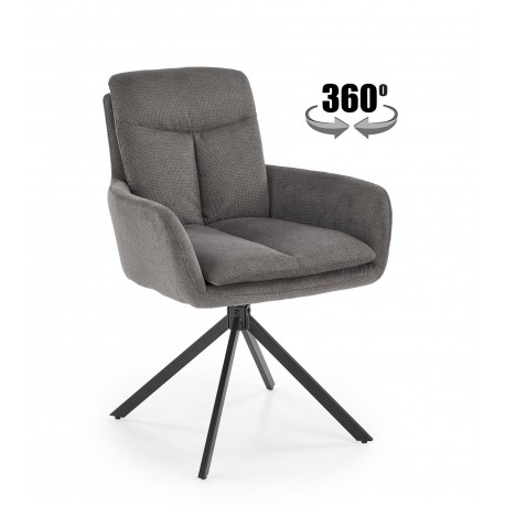K536 Spisebordsstol - Grå