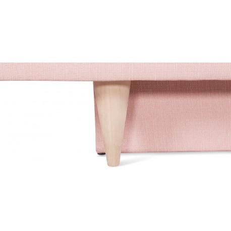 Vega sovesofa - 187 X 90 cm - Rosa Portland 79 / Beige Portland 21