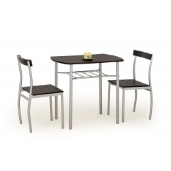 LANCE bord + 2 stole - wenge
