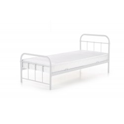 LINA 90x200 metalseng - Hvid