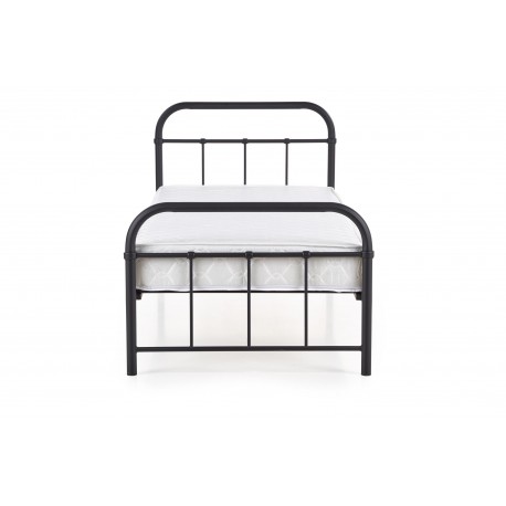 LINA 90x200 metalseng - Sort