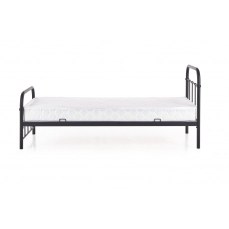 LINA 90x200 metalseng - Sort