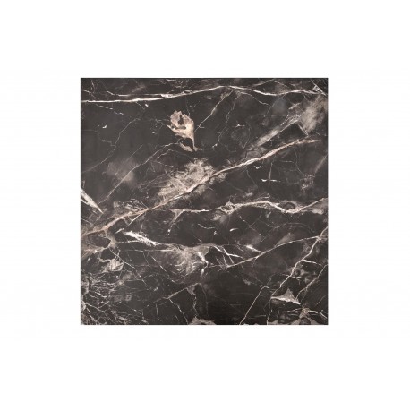 MONOLIT sofabord 80x80 cm - Sort mamorlook