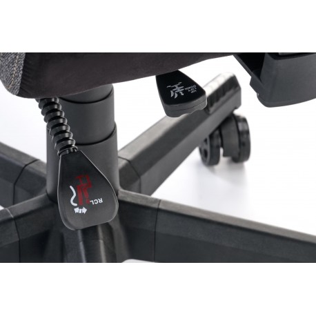 NITRO 2 kontorstol, Grå / Sort