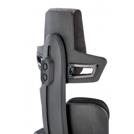 NITRO 2 kontorstol, Grå / Sort