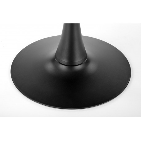 OLMO Rundt spisebord Ø90cm - Valnød/Sort